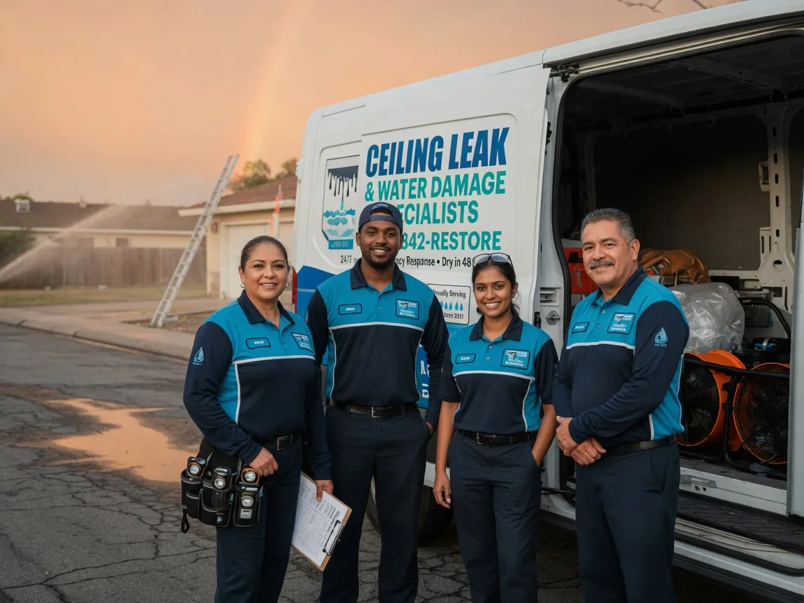 Ceiling Leak Cleanup company in Linesville, PA